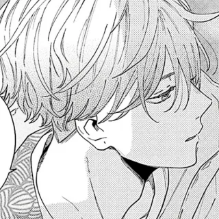 🍳 Anime, Mangá, Homem, Arte, Desenho, Retrato, Esboço telegram sticker
