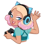 Gamer Girl | @Premium_Emojis_Telegram telegram emojis 👋