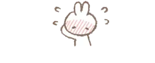 🦋 bunny, rabbit, middle finger, rude, offensive telegram sticker