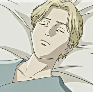 🌑 Johan Liebert Monster Anime, Monster, Johan Liebert, Schlafend, Charakter whatsapp sticker