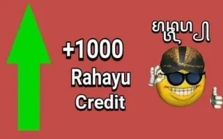 🌟 +1000 Rahayu Credit
ढाकुर जी credit, emoji, success, rahayu whatsapp sticker