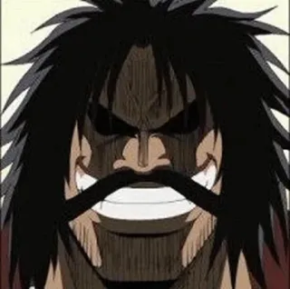 🪐 Gol D. Roger One Piece anime, manga, pirate, one piece, gol d. roger telegram sticker