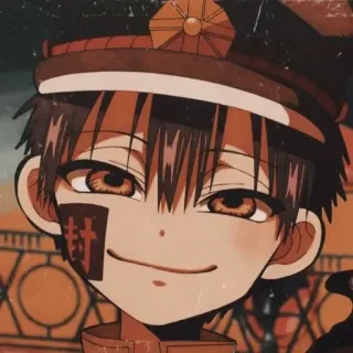 😏 Hanako Toilet-bound Hanako-kun anime, hanako-kun, manga, japanese, cute, character telegram sticker