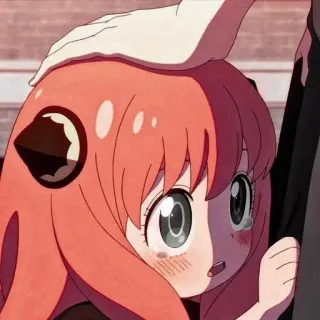 🌚 Anya Forger Spy x Family Anime, Spy x Family, Anya Forger, Fofo, Desenho animado, Mangá whatsapp sticker