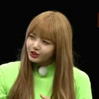 🌿 Lisa kpop, idol, lisa, blackpink, cantora, mulher telegram sticker