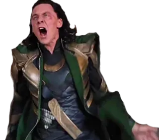 😱 Loki loki, marvel, super-héros, méchant, tom hiddleston telegram sticker