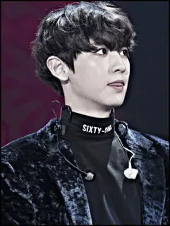 ➰ SIXTY- kpop, coreano, idol, cantor, moda, retrato, masculino, homem whatsapp sticker