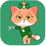 😏 cat whatsapp sticker