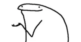 🫴 stick figure, cartoon, illustration, meme, question whatsapp sticker