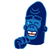 Harry Gorilla telegram stickers