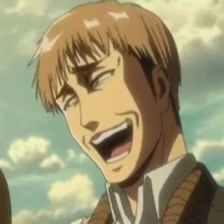 Jean Kirschtein by @aotstickerpack whatsapp stickers