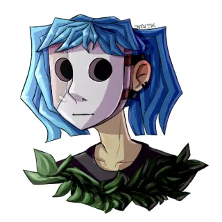 Салли Фейс от Владюши telegram stickers