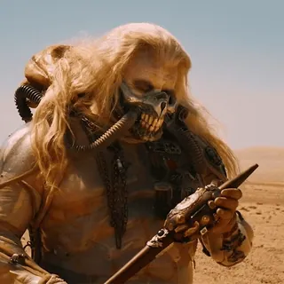 🤔 Immortan Joe Mad Max: Fury Road Immortan Joe, Mad Max, post-apocalyptic, villain, dystopian, warrior whatsapp sticker
