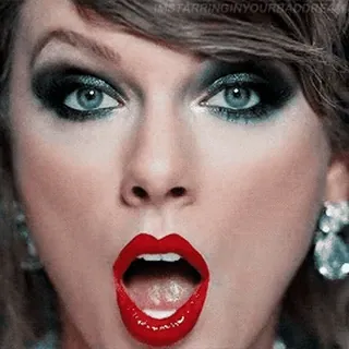 🪡 Taylor Swift celebrità, cantante, popstar, musica, faccia, donna, trucco telegram sticker