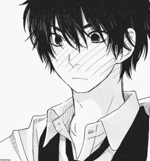😳 アニメ, マンガ, 少年, キャラクター, ポートレート telegram sticker