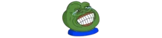 🤣 Pepe the Frog Meme, Pepe, Kikker, Lachen, Huilend, Internetmeme whatsapp sticker