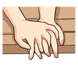 🤝 손, 손가락, 얽힌, 사랑, 관계, 함께 whatsapp sticker