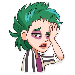 Halloween Girl telegram stickers