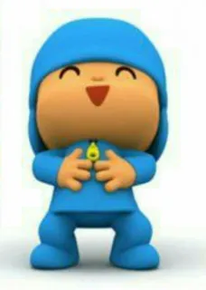 😂 Pocoyo cartoon, Pocoyo, kinderen, animatie, personage telegram sticker