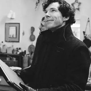 💎 Sherlock Holmes Sherlock sherlock holmes, benedict cumberbatch, bbc, detective, mystery telegram sticker