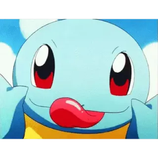 😛 Squirtle Pokemon Squirtle, Pokemon, anime, cartoon, turtle telegram sticker
