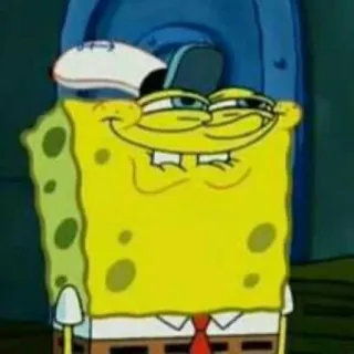 🧽 Spongebob Spongebob, Cartoon, Nickelodeon, lustig, Meme whatsapp sticker