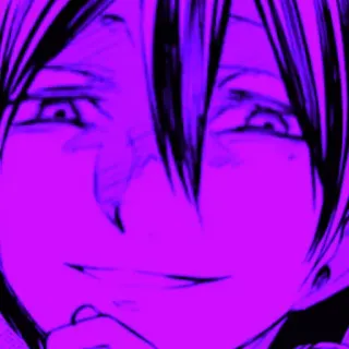 🔪 Anime, Manga, Retrato, Arte, Dibujo, Ilustración telegram sticker
