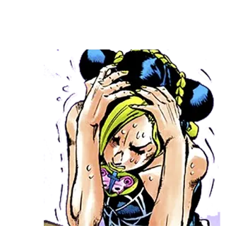 😱 Jolyne Cujoh JoJo's Bizarre Adventure Anime, Manga, Jojo, Jojo's Bizarre Adventure, Jolyne, Stone Ocean telegram sticker