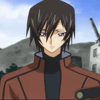 🥀 Lelouch Lamperouge Code Geass anime, personaggio, lelouch, code geass whatsapp sticker
