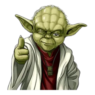 Yoda @StikerDi whatsapp stickers