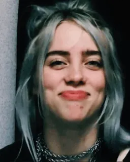 💚 Billie Eilish Billie Eilish, cantante, pop star, celebrità, musica, pop telegram sticker