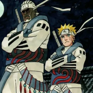🐙 Naruto anime, manga, ninja, swords, cartoon, characters, fighting telegram sticker