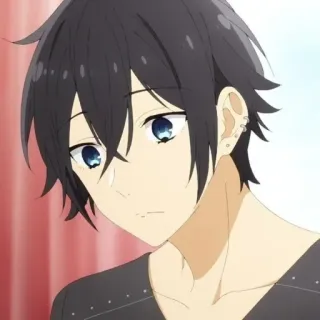 🖤 Izumi Miyamura Horimiya 动漫, 漫画, 角色, 堀与宫村, 宫村伊澄, 男孩, 青少年 telegram sticker