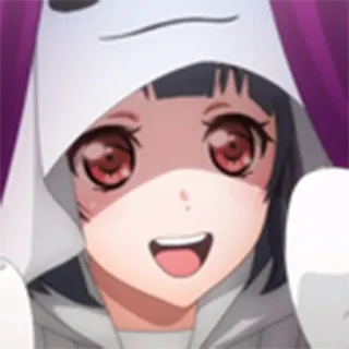 👻 アニメガール, かわいい, 漫画, イラスト, キャラクター, kawaii whatsapp sticker