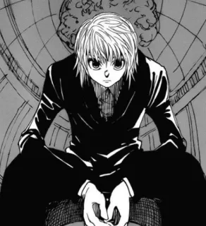 😑 Kurapika Hunter x Hunter Anime, Manga, Hunter x Hunter, Kurapika, Fanart telegram sticker