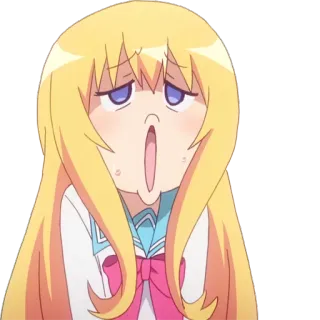 👻 Gabriel White Tenma Gabriel DropOut Anime, Gabriel DropOut, Gabriel White Tenma, Drôle, Épuisé, Mignon, Manga whatsapp sticker