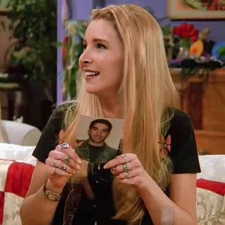 🤗 Friends amis, série tv, phoebe buffay, célébrité, série télé whatsapp sticker