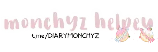 🐽 monchyz helpey
t.me/DIARYMONCHYZ telegram sticker