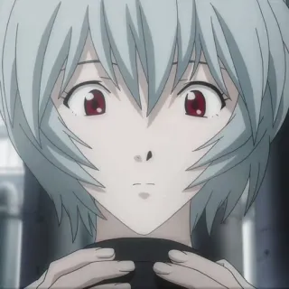 🥺 Rei Ayanami Neon Genesis Evangelion Anime, Rei Ayanami, Evangelion, Personaje, Animación japonesa telegram sticker