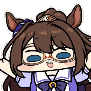 😃 Kartun, Anime, Kuda, Maskot, Lucu, Stiker telegram sticker