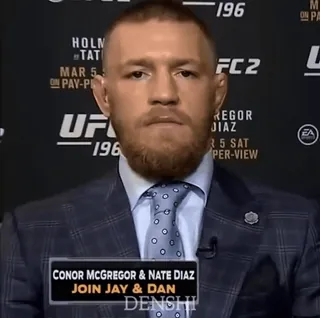 😂 Conor McGregor CONOR MCGREGOR & NATE DIAZ JOIN JAY & DAN Sport, Kämpfer, UFC, MMA, Diaz telegram sticker