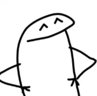 😄 monigote, dibujos animados, simple, personaje whatsapp sticker