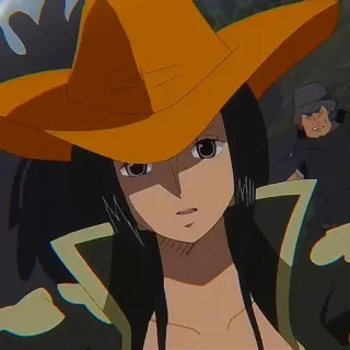 📚 Nico Robin One Piece anime, one piece, nico robin, pirate, character whatsapp sticker