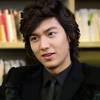 😊 Lee Min-ho актер, кореец, знаменитость, мужчина, портрет telegram sticker