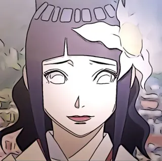 💎 Hinata Hyuga Naruto anime, naruto, hinata, hyuga telegram sticker