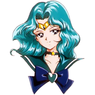 🙃 Sailor Neptune Sailor Moon アニメ, マンガ, セーラームーン, セーラーネプチューン, 漫画 telegram sticker