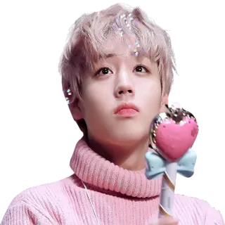 🙄 kpop, айдол, милый, розовый, каваий, азиатский, сердце whatsapp sticker