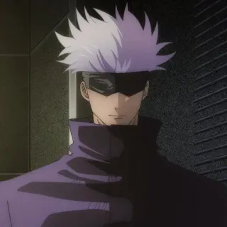 🕸 Gojo Satoru Jujutsu Kaisen Anime, Gojo Satoru, Jujutsu Kaisen, Penyihir, Manga telegram sticker