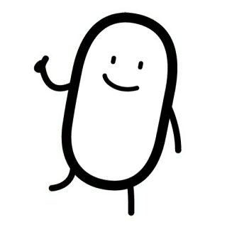 👍 desenho animado, personagem, feliz, amigável telegram sticker