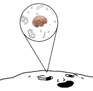 "Brainlet" [by @Naffy] telegram stickers